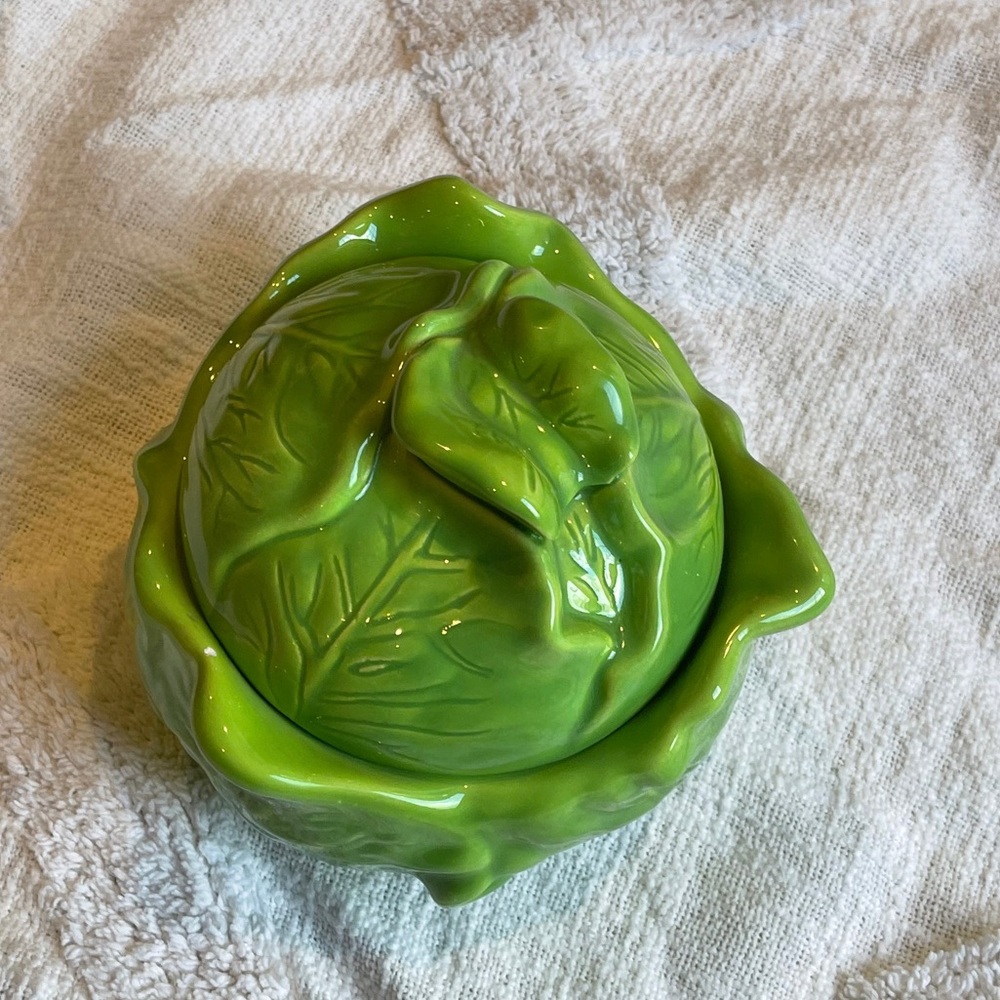Holland Mold Vintage Lettuce Jar 🥬 1985